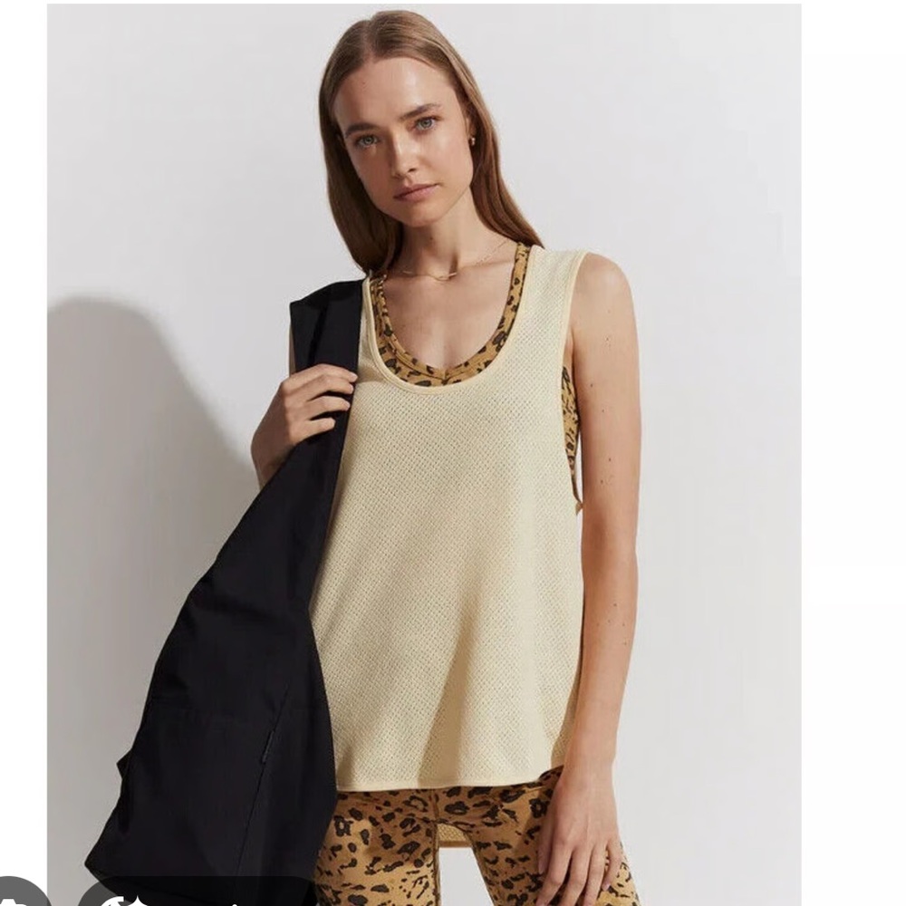 Varley Women's Arlee perforated mesh tank XS